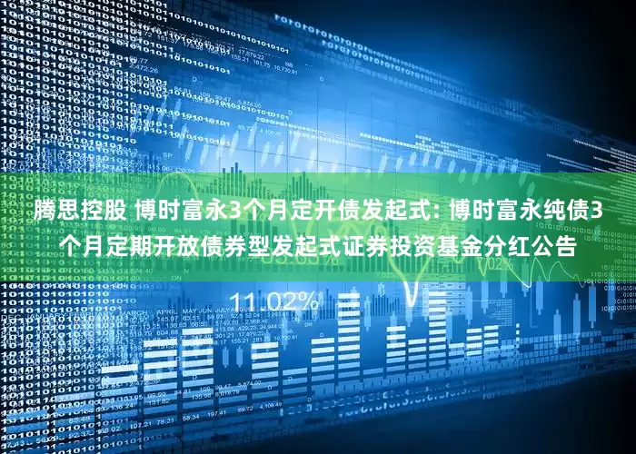 腾思控股 博时富永3个月定开债发起式: 博时富永纯债3个月定期开放债券型发起式证券投资基金分红公告